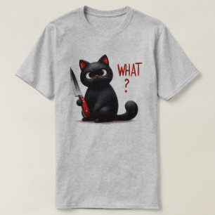 Sarkastische Katze Grafik T-Shirt