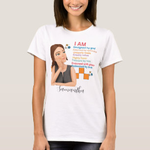 sarkastische Tochter, personalisiert für geistiges T-Shirt