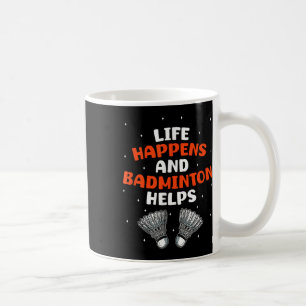 Sarkastischer Badminton-Spieler Spiel Match Humor  Kaffeetasse