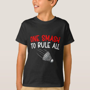 Sarkastischer Badminton-Spieler Spiel Match Humor T-Shirt