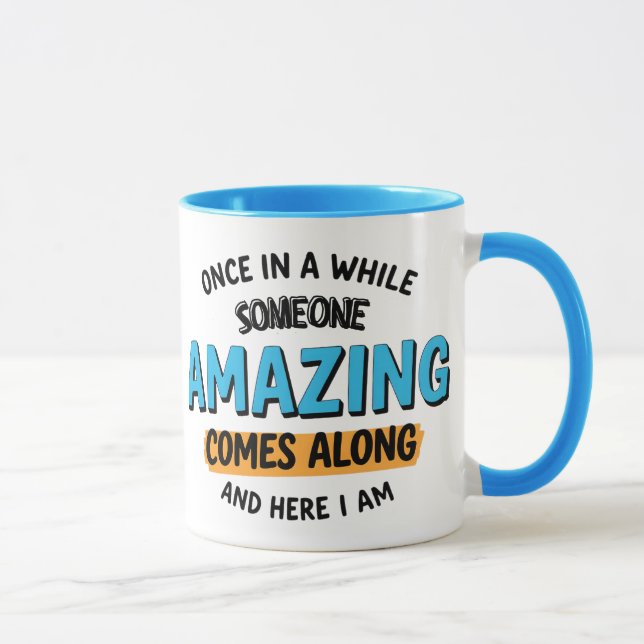Sarkastischer Becher, Lustiger Kaffeebecher Tasse (Rechts)