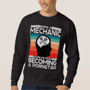 Sarkastischer Erwachsener Geschenk Diesel Garage M Sweatshirt