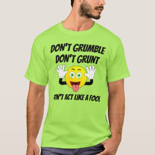 sarkastischer komischer T - Shirt