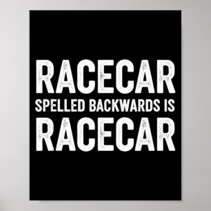 Sarkastischer lustiger Spruch will nur Drag Racing Poster