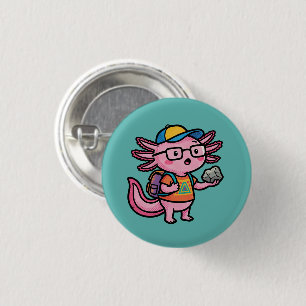 Sarkastischer Nerd Axolotl I Axolotl Fragen Meme Button
