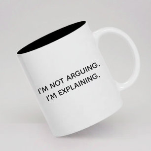 Sarkastischer PhD-Kaffeebecher als Geburtstagsgesc Zweifarbige Tasse