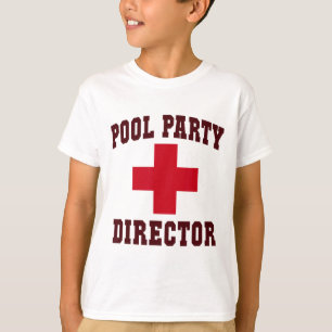 Sarkastischer Poolparty-Direktor Strandtrip Rettun T-Shirt