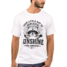 Sarkastischer Sonnenschein kleiner Strahl