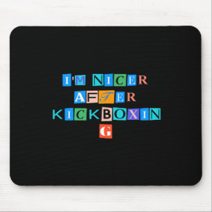 Sarkastischer Spruch Lustig Ich bin netter nach Ki Mousepad