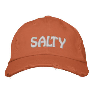 Sarkastischer Spruch Salzig Bestickt Bestickte Baseballkappe