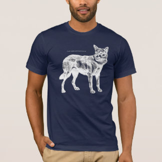 Sarkastischer Wolf, ", das ich nicht erklären kann T-Shirt