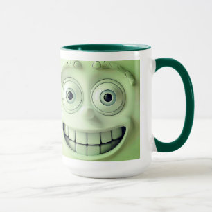 Sarkastisches Gesicht 3D-Mug-Wrap – Glück ist eine Tasse