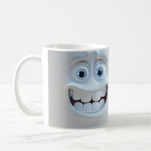sarkastisches Gesicht Kaffeetasse