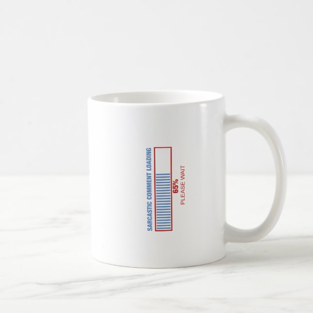 Sarkastisches Kommentarladen Tasse (Rechts)