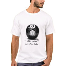 Sarkastisches-Mutter-T-Shirt, Magic 8-Ball-Orakel
