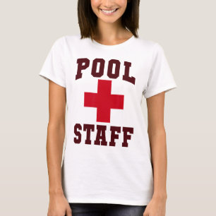 Sarkastisches Poolpersonal Außer Dienst Reise Rett T-Shirt