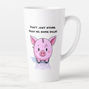 Sarkastisches Schwein Milchtasse