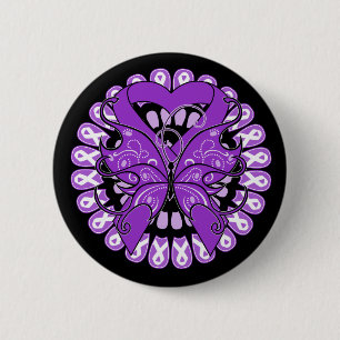 Sarkoidosis-Schmetterlings-Kreis der Bänder Button