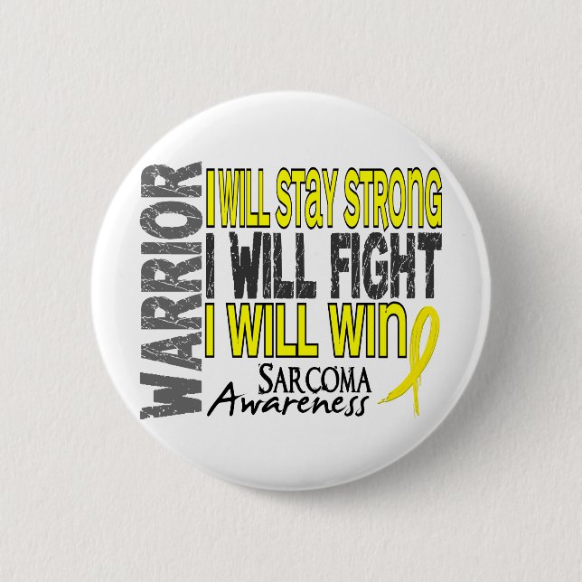 Sarkom-Krieger Button (Vorderseite)