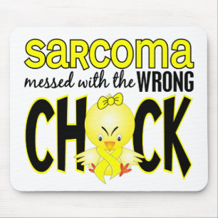 Sarkom verwirrt mit dem falschen Küken Mousepad
