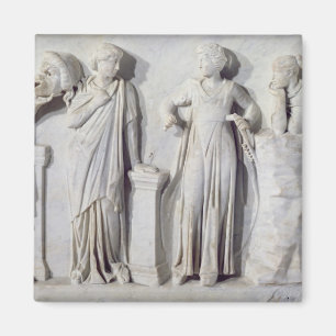 Sarkophag der Musen 2 Magnet