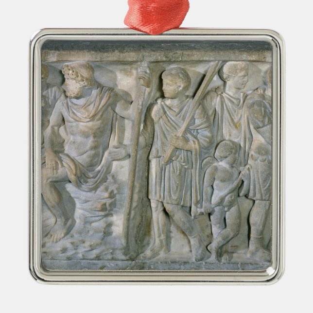 Sarkophag Silbernes Ornament (Vorne)