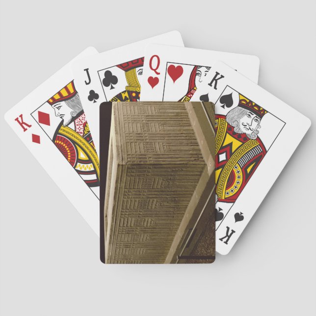 Sarkophag von Abu Hinterwelle (Kalkstein) (sehen Spielkarten (Rückseite)