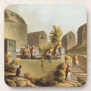 Sarkophage und Sepulchres am Kopf des Harbo Untersetzer