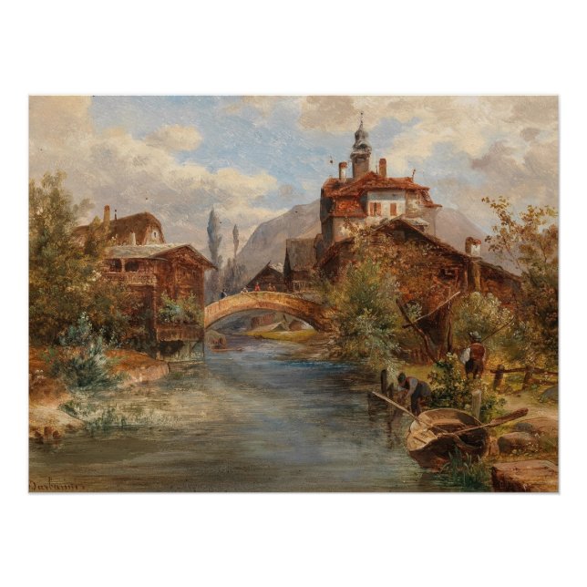 Sarnen - Emil Barbarini Poster (Vorderseite)