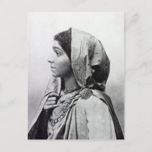 Sarojini Naidu Postkarte
