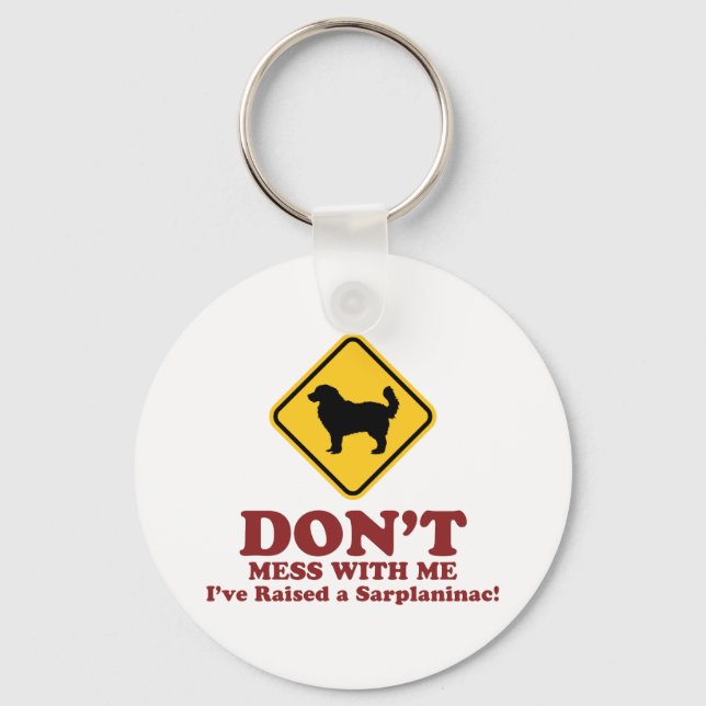 Sarplaninac Schlüsselanhänger (Vorderseite)