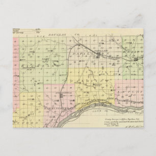 Sarpy Landkreis, Nebraska Postkarte