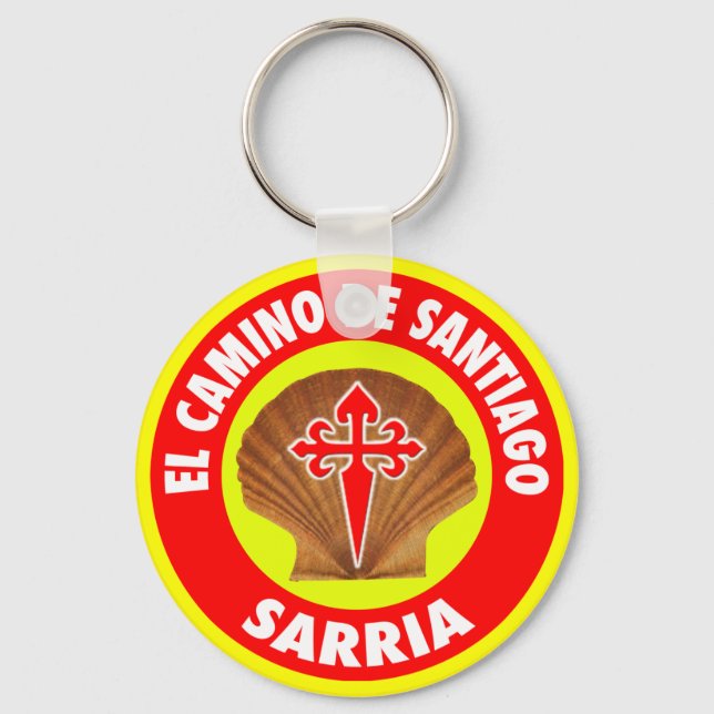Sarria Schlüsselanhänger (Vorderseite)