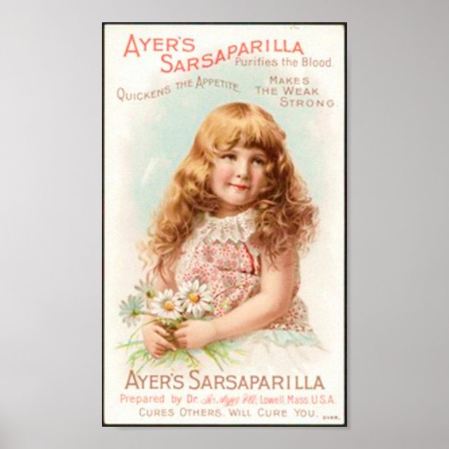 Sarsaparilla Medicine Poster (Vorne)