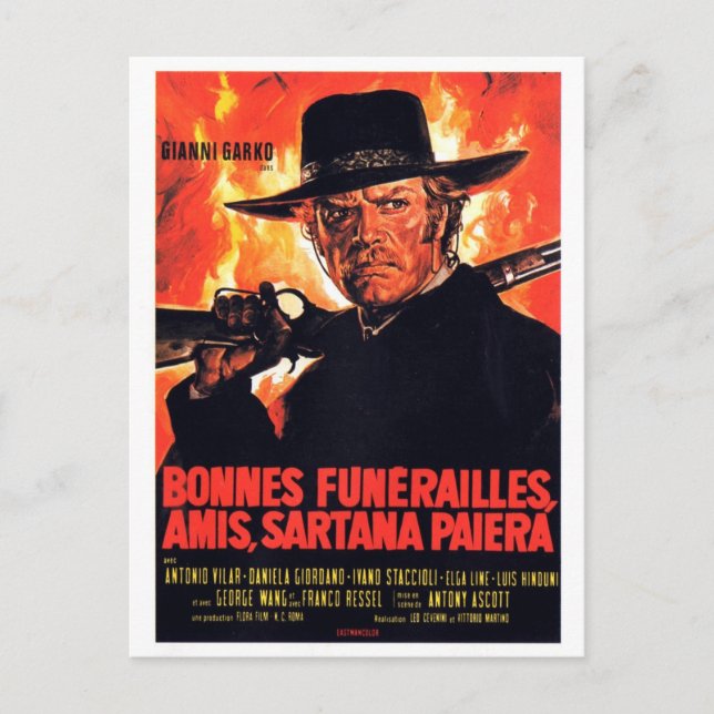 SARTANA POSTCARD POSTKARTE (Vorderseite)