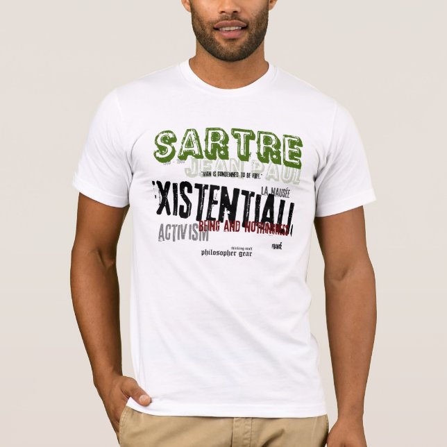 SARTRE T-Shirt (Vorderseite)