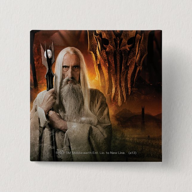 SARUMAN™ und Foes Button (Vorderseite)