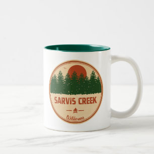 Sarvis Creek Wilderness Colorado Zweifarbige Tasse