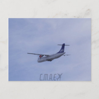 SAS ATR-72 CMAE-Postkarte Postkarte
