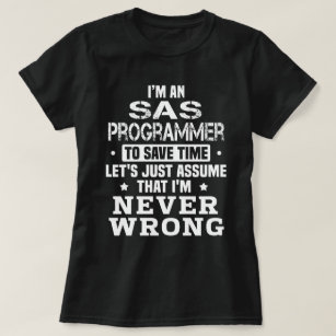 SAS-Programmierer T-Shirt