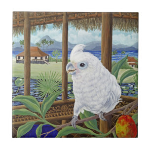 Sascha in Indonesien Fliese