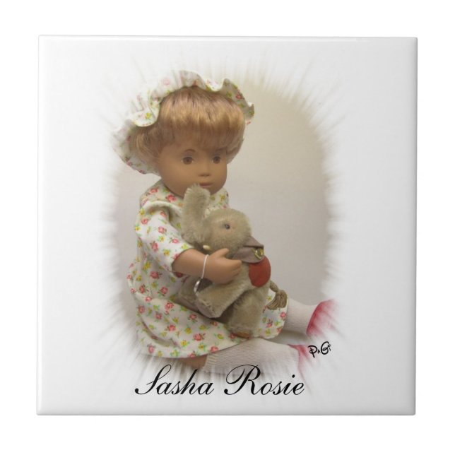 Sasha Baby Fliese (Vorderseite)