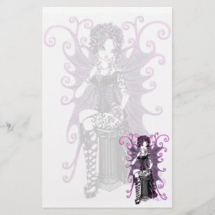 "Sasha" Couturenrosa Valentine-Fee-Briefpapier Briefpapier