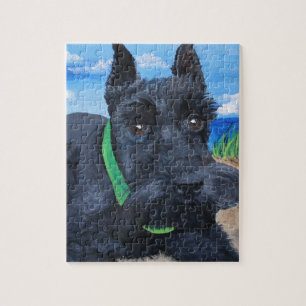 Sasha der schwarze Schnauzer Puzzle