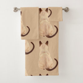 Sasha siamesische badhandtuch set