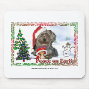 Sasha Sydney Silky Dog Mouse Holiday Geschenke Mousepad