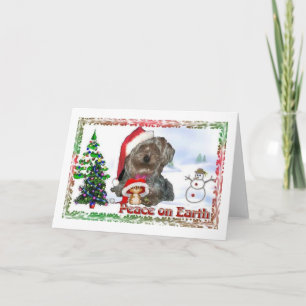 Sasha Sydney Silky Dog Mouse Weihnachtsgeschenke Feiertagskarte