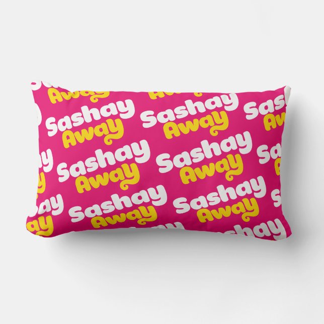 Sashay Away. Lendenkissen (Vorderseite)