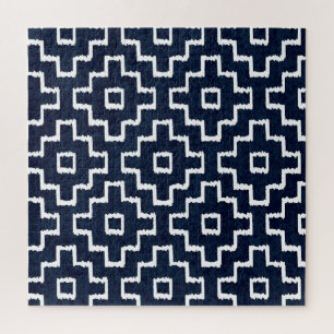 Sashiko Muster: Traditionelle japanische Stickerei Puzzle