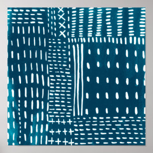 Sashiko Stiche Poster